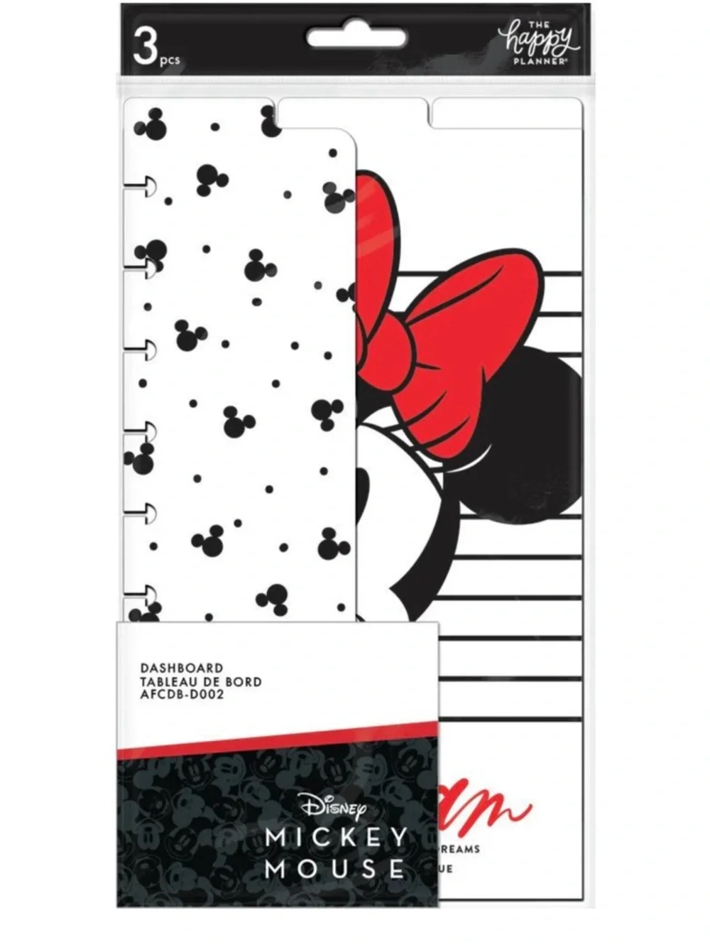 NWT-Happy Planner Disney Minnie Mouse Bundle
